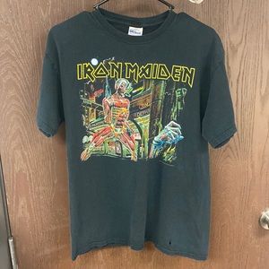 Iron Maiden 2008 tour tee